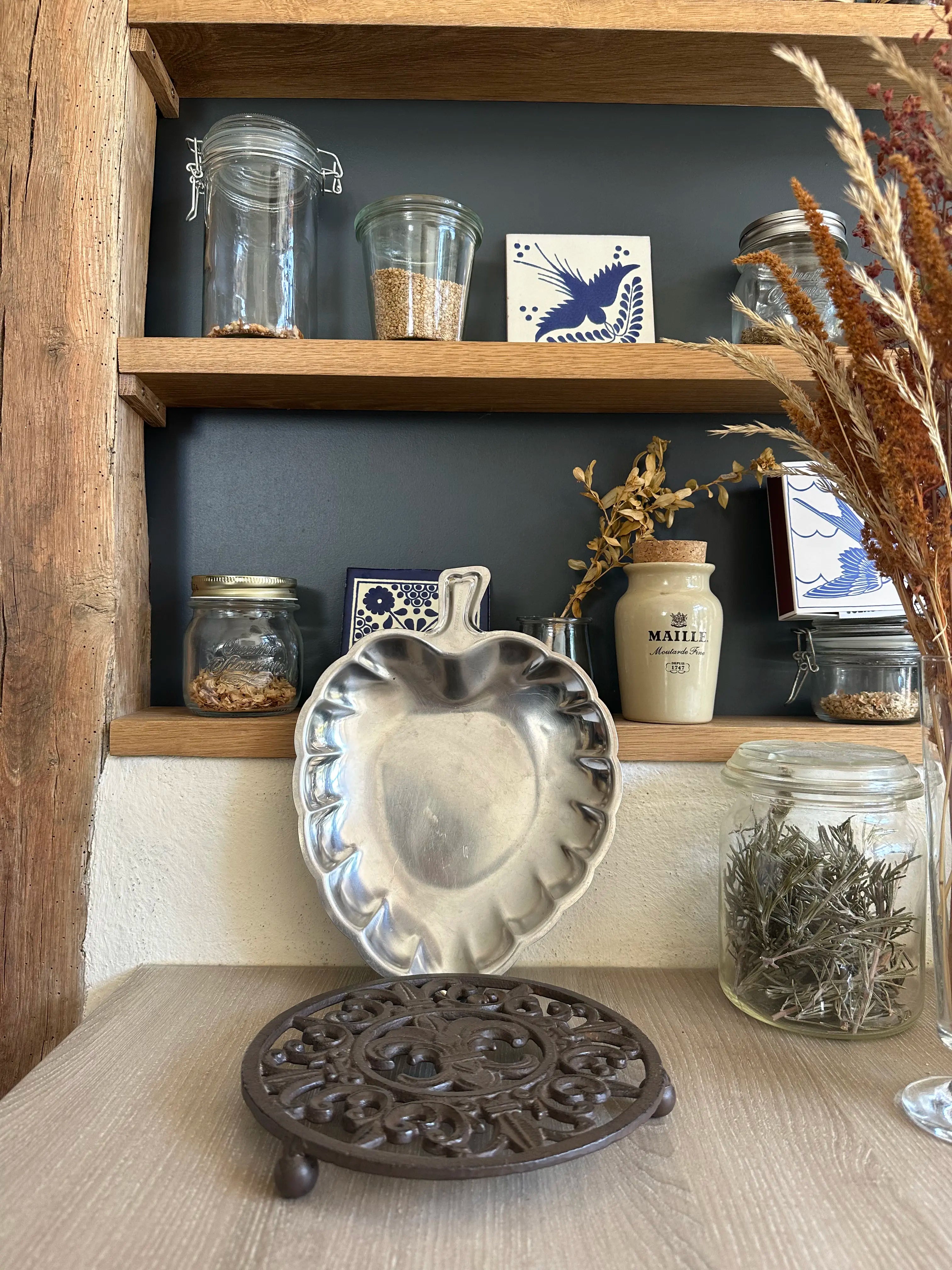 Plat en forme de feuille - Berger de France